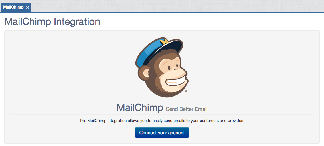 MailChimp Welcome